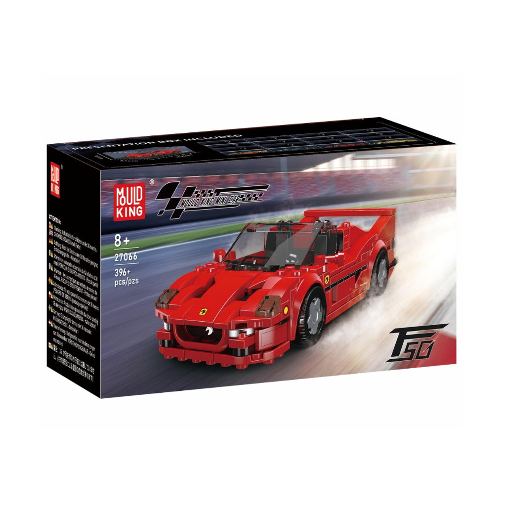 A Photo Of Mould King 27066S F50 Car Model Building Toy Set - 396 Pieces - 27066