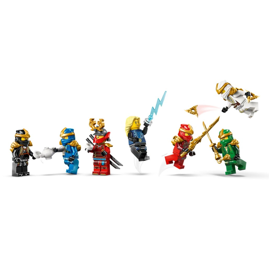 A Photo Of LEGO Ninjago Ninja Character Display 15th Anniversary 447 Pieces - 71866