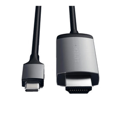 A Photo Of Satechi Type-C to HDMI Cable 4K 60Hz - High-Resolution 1.8M Cable with Durable Aluminum Connectors