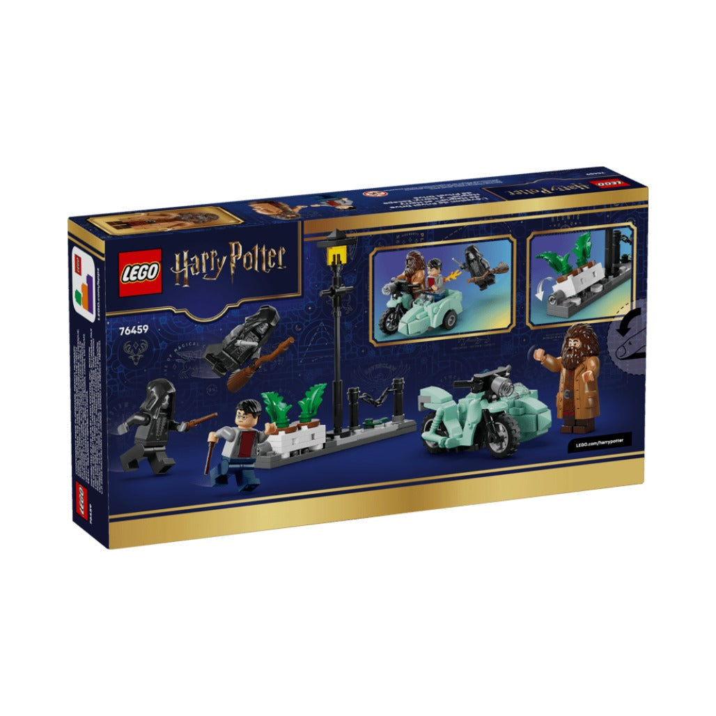 A Photo Of LEGO Hagrid™ & Harry's Privet Drive Escape - 124 Pieces - 76459