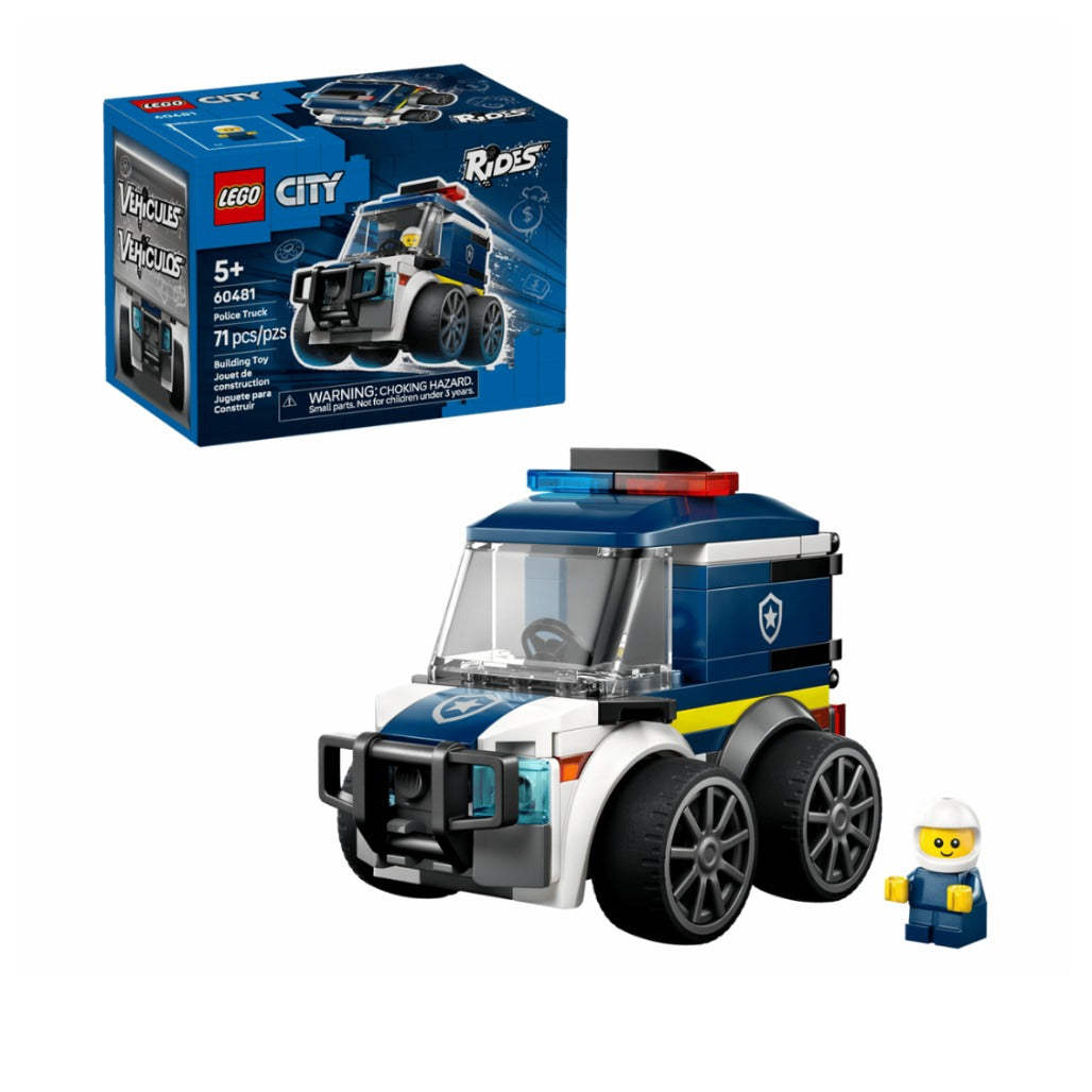 A Photo Of LEGO City Rides – Police Truck 71 Pieces - 60481