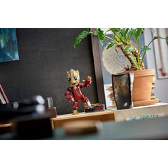 A Photo Of LEGO Marvel Ravager Jumpsuit Groot 604 Pieces - 76341