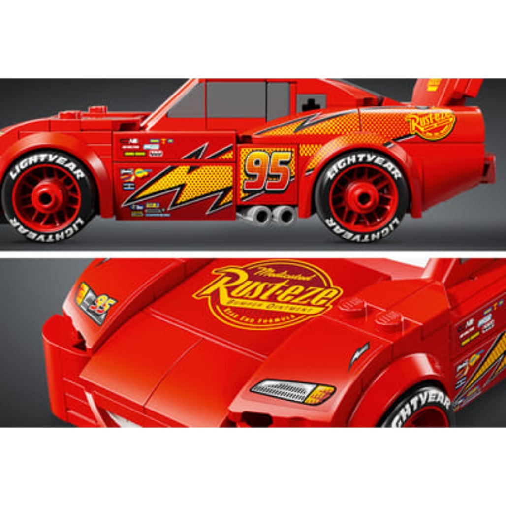A Photo Of LEGO Lightning McQueen - 270 Pieces - 77255