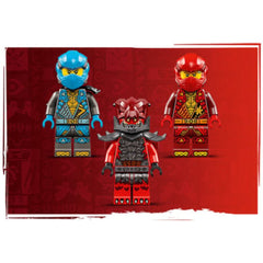 A Photo Of LEGO Kai's Mech Storm Rider - 333 Pieces - 71830
