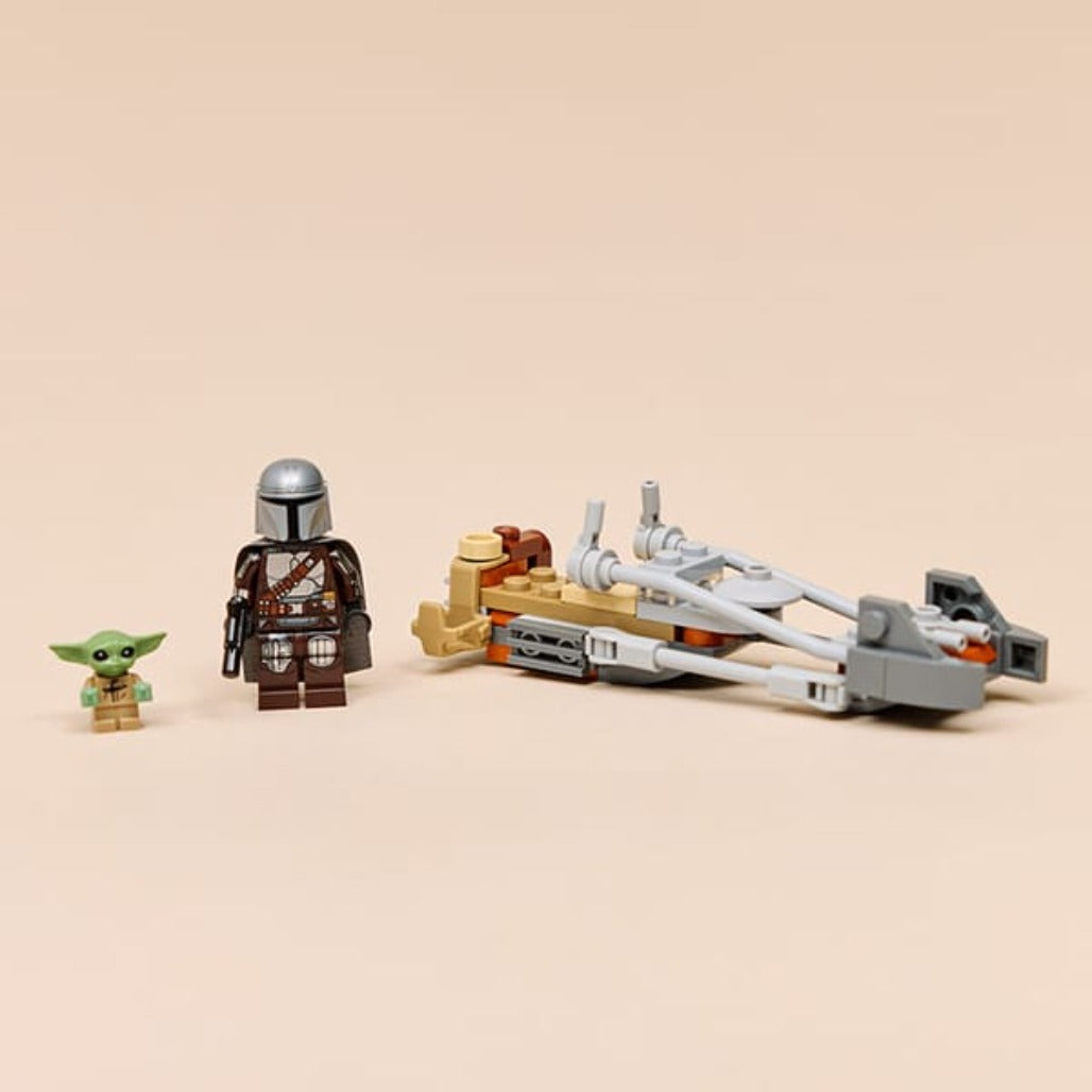 A Photo Of LEGO The Mandalorian & Grogu's Speeder Bike™ - 58 Pieces - 75436