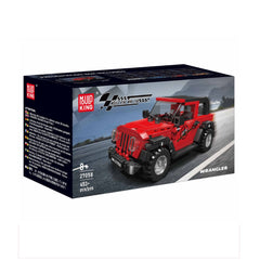 A Photo Of Mould King 27058S Wrangler Off-road Vehicle Building Toy Set - 453 Pieces - 27058