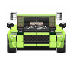 A Photo Of Mould King 27033S Eclipse GS Green Model Car Building Toy Set - 390 Pieces - 27033