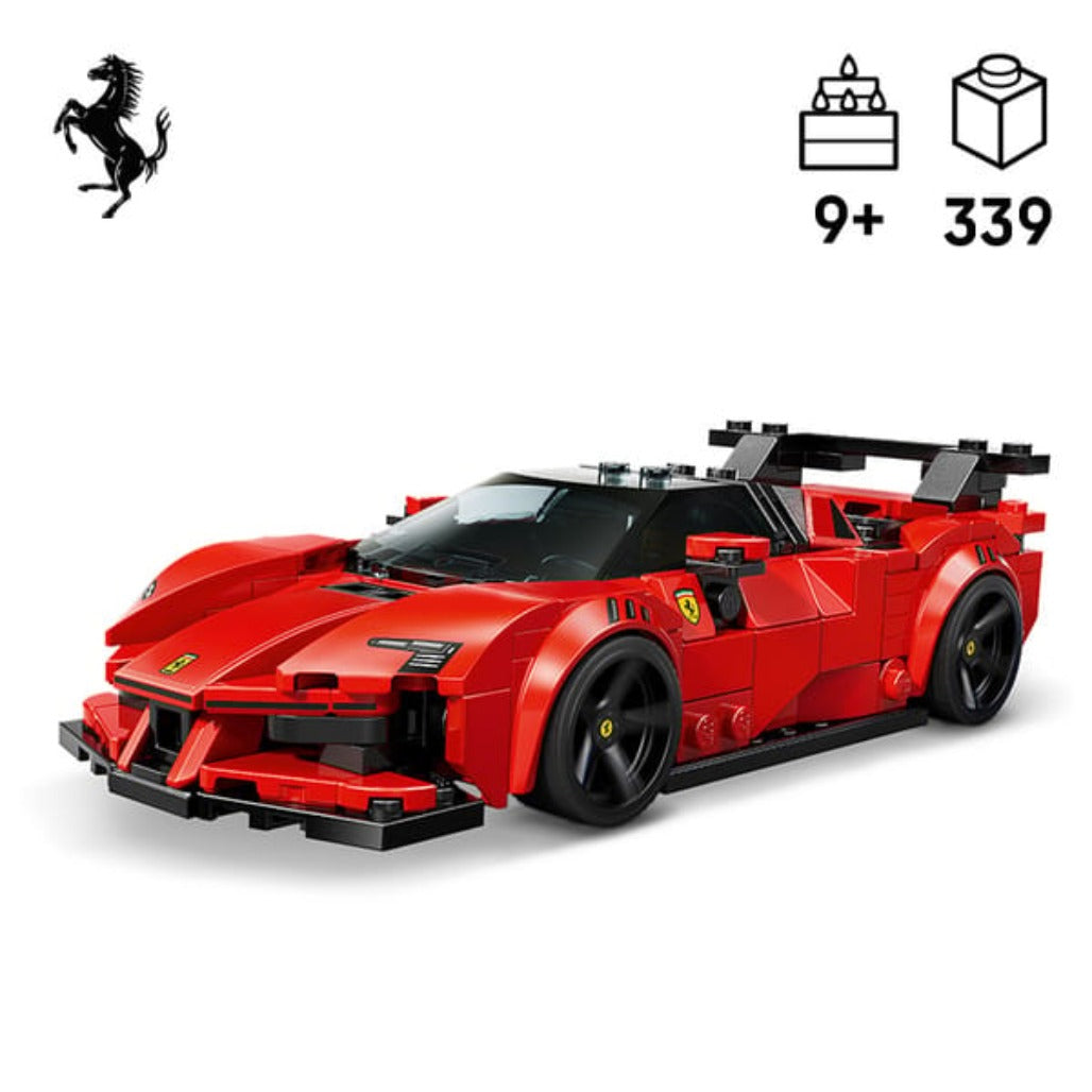 A Photo Of LEGO Ferrari SF90 XX Stradale Sports Car - 339 Pieces - 77254