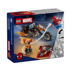 A Photo Of LEGO Marvel Spider-Man vs. Ghost Rider Motorcycle 72 Pieces - 76335