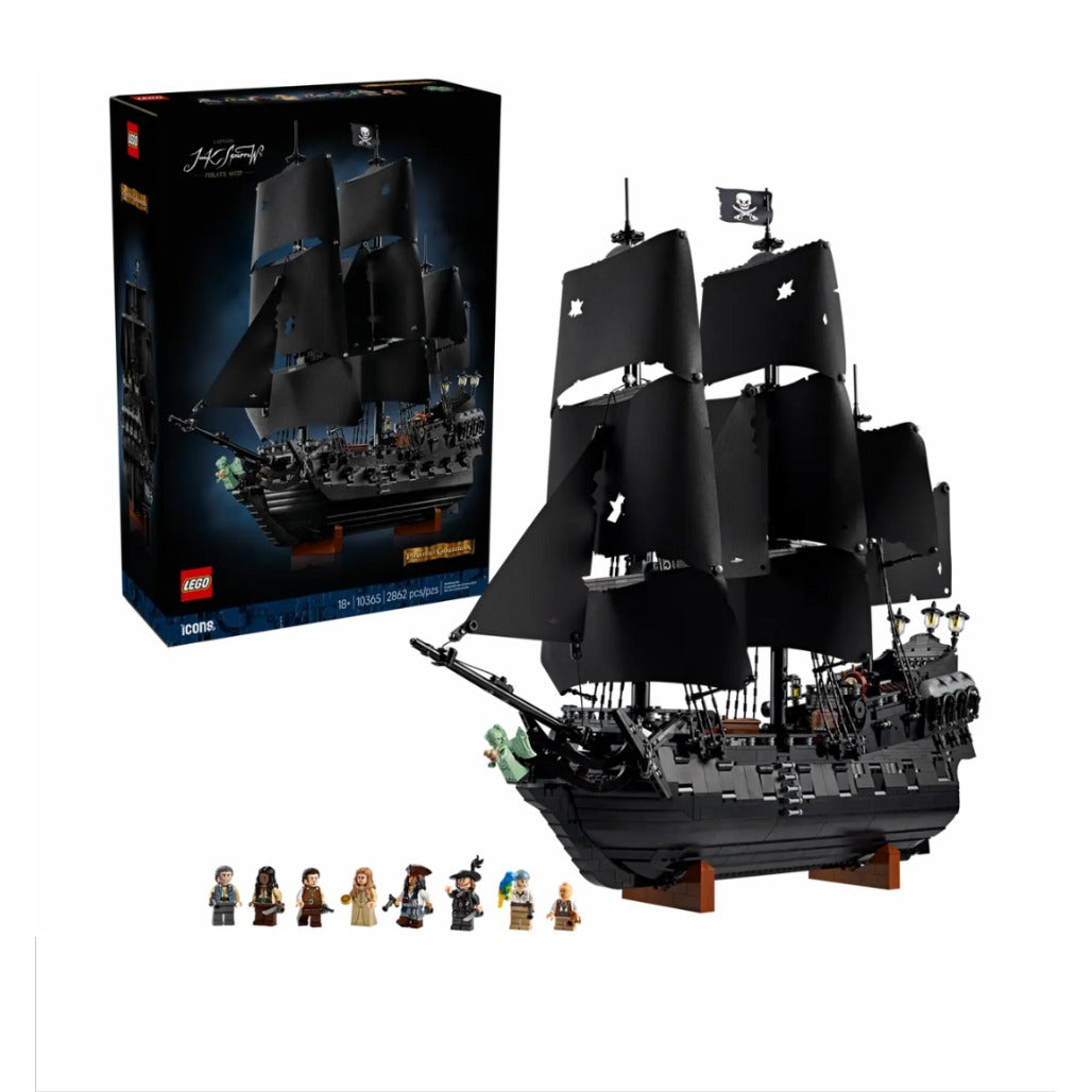 A Photo Of LEGO Icons Captain Jack Sparrow's Pirate Ship 2862 Pieces - 10365