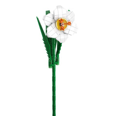 A Photo Of Mould King Narcissus Flower Building Toy Set - 122 Pieces - 24008