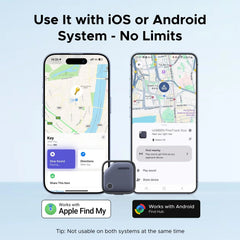 A Photo Of UGREEN FineTrack Duo Bluetooth Tracker for iOS & Android – USB-C Rechargeable | 75646P