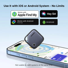 A Photo Of UGREEN FineTrack Duo Bluetooth Tracker for iOS & Android – USB-C Rechargeable | 75646P