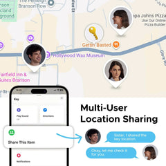 A Photo Of UGREEN FineTrack Duo Bluetooth Tracker for iOS & Android – USB-C Rechargeable | 75646P
