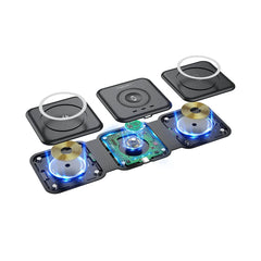 A Photo Of UCOMX Nano 3-in-1 Foldable Wireless Charging Station - Efficient and Versatile Charging Solution