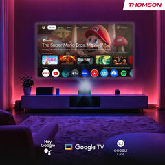 A Photo Of Thomson Sirius PG55B Full HD Smart RGB Laser Projector
