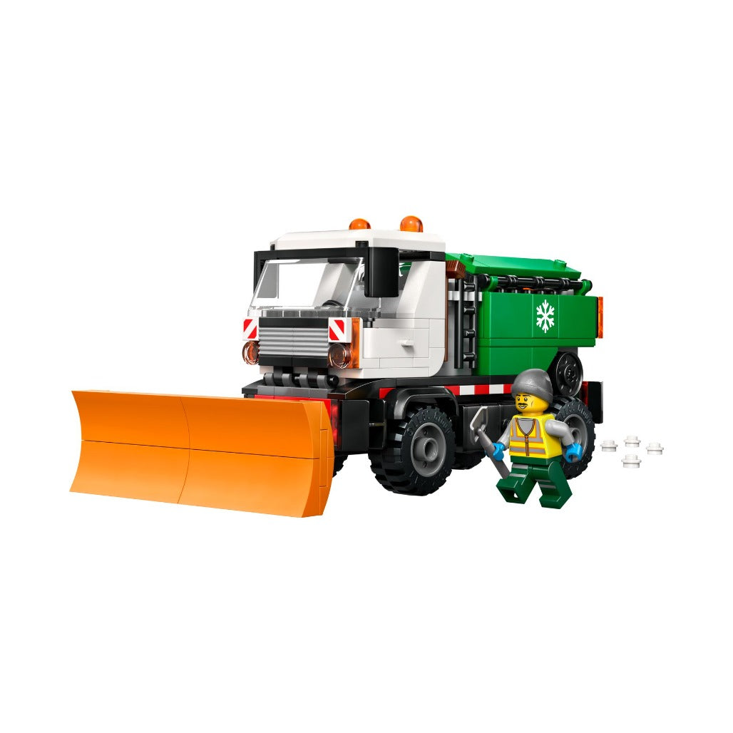 A Photo Of LEGO Snowplow - 263 Pieces - 60490
