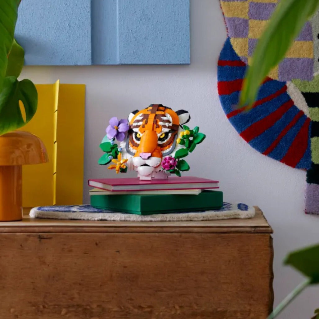 A Photo Of LEGO Art The Fauna Collection - Tiger 744 Pieces - 31217