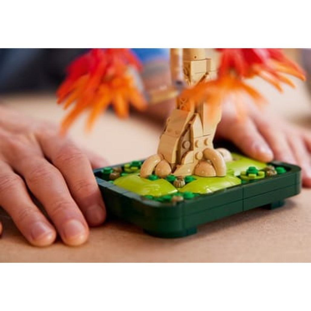 A Photo Of LEGO Japanese Red Maple Bonsai Tree - 474 Pieces - 10348
