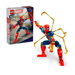 A Photo Of LEGO Marvel Iron Spider-Man Construction Figure 303 Pieces - 76298