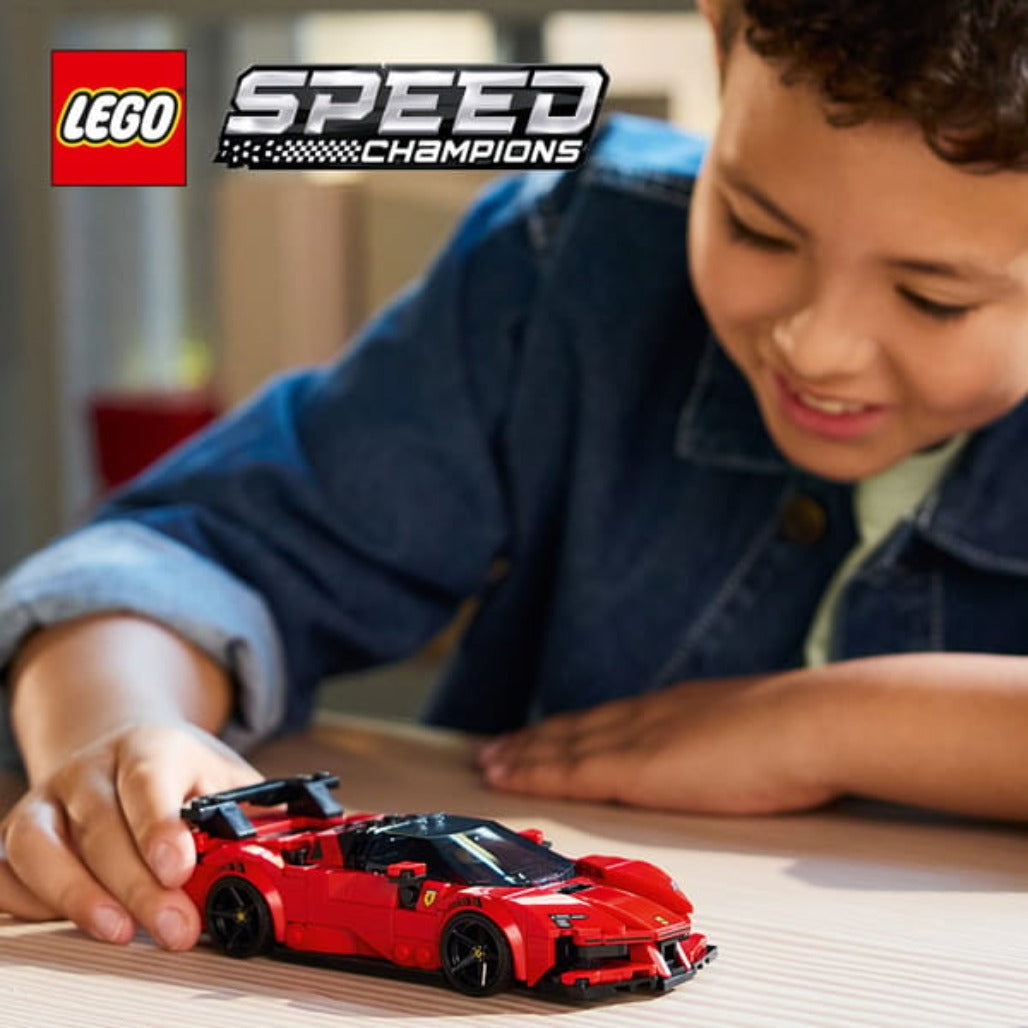 A Photo Of LEGO Ferrari SF90 XX Stradale Sports Car - 339 Pieces - 77254