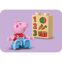 A Photo Of LEGO Tractor and Market - 18 Pieces - 10468