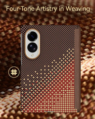 A Photo Of Raptic Aramid Skin Pro Slim Magnetic Case for Galaxy Z Fold8/Z Fold8 Ultra - Serenity Amber