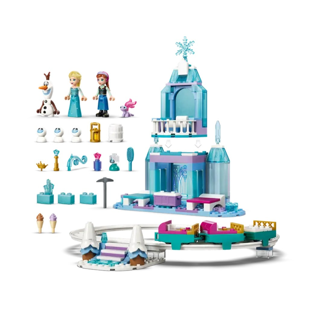 A Photo Of LEGO Disney Elsa's Ice Castle & Snow Ride Adventure 216 Pieces - 43281