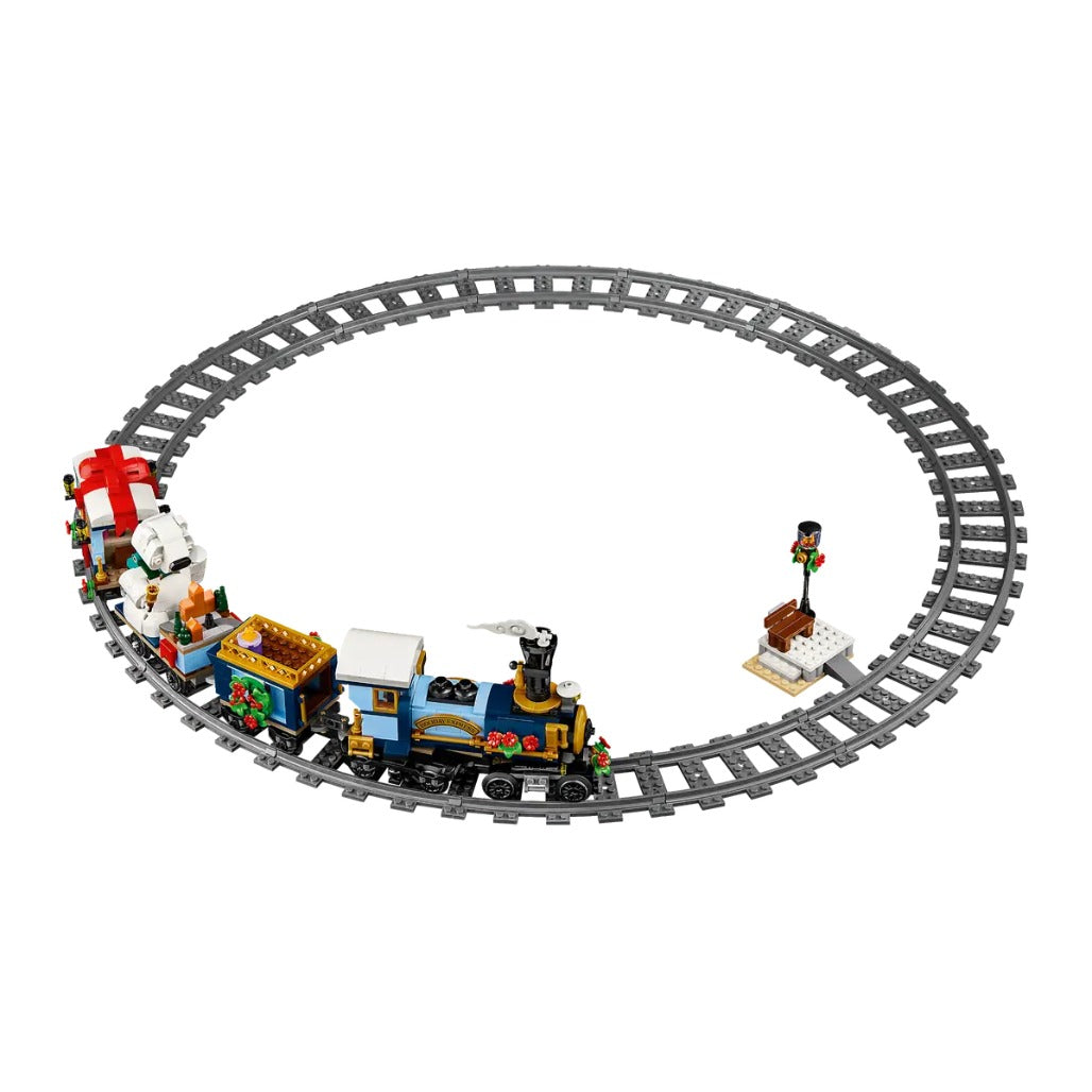 A Photo Of LEGO Icons Holiday Express Train 956 Pieces - 10361