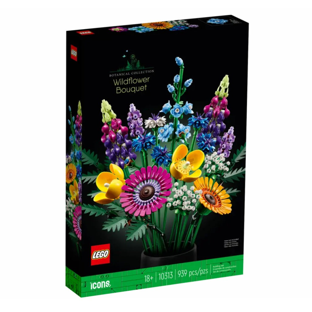 A Photo Of LEGO Wildflower Bouquet 939 Pieces - 10313