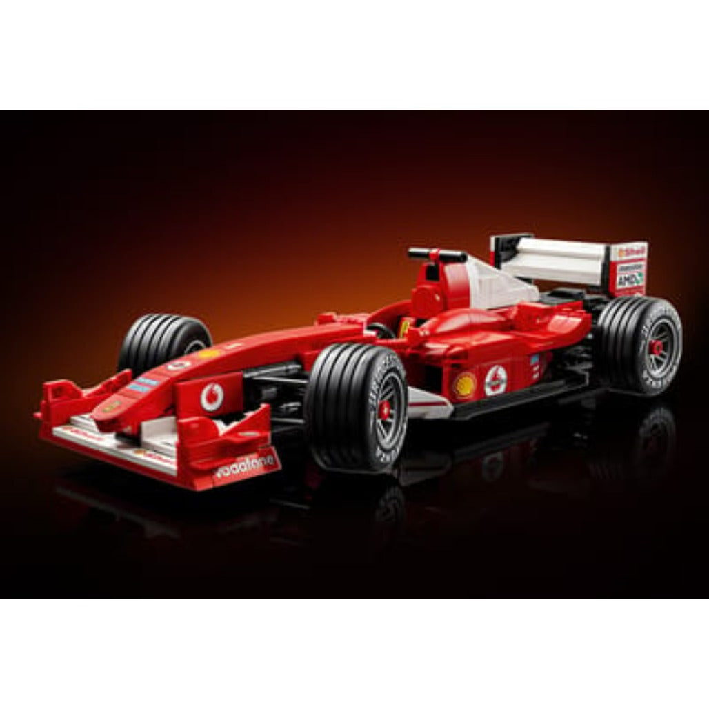 A Photo Of LEGO Ferrari F2004 & Michael Schumacher - 735 Pieces - 11375