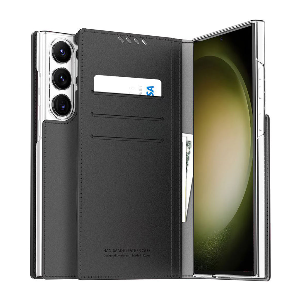 A Photo Of Araree Mustang Diary Case For Samsung Galaxy S26 Series