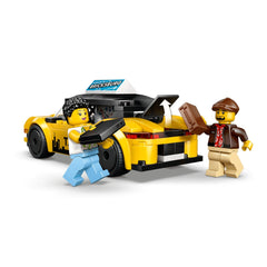 A Photo Of LEGO City Yellow Taxi 122 Pieces - 60487