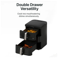 A Photo Of Nutricook Air Fryer Duo Stack 2400W 10L - NCK-AFDS240