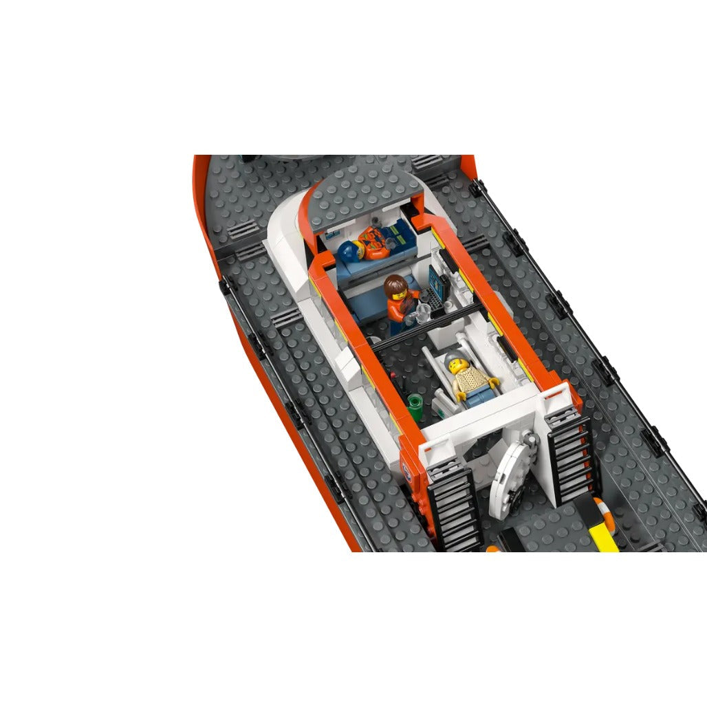 A Photo Of LEGO City Coast Guard Rescue Boat & Helicopter 742 Pieces - 60504