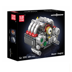 A Photo Of Mould King Motorized Flat-6 Engine Model Building Toy Set - 609 Pieces - 10193