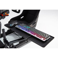 A Photo Of Thermaltake GR300 Racing Simulator Cockpit Bundle - Monitor Mount + Keyboard & Mouse Tray + Sim Rig Floor Mat