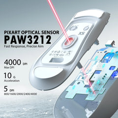 A Photo Of ATTACK SHARK X5 Wireless Gaming Mouse