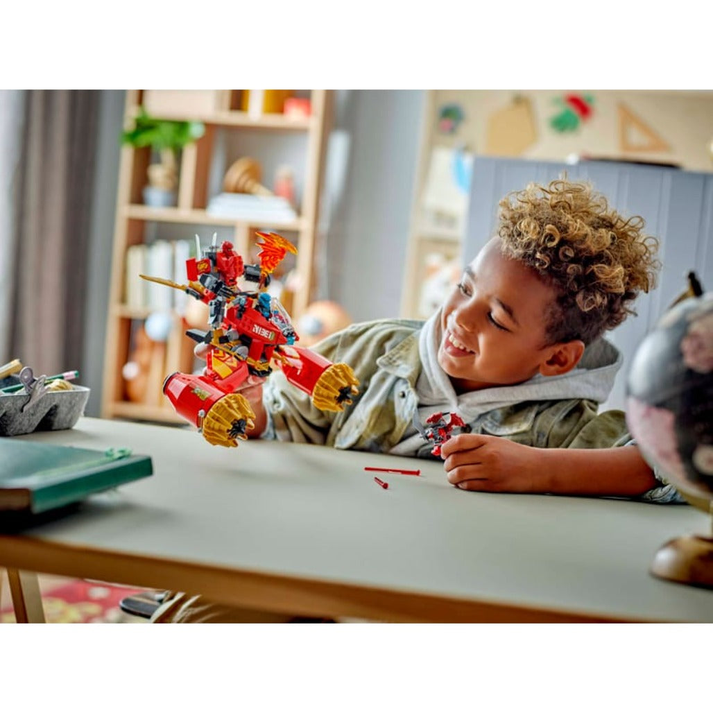 A Photo Of LEGO Kai's Mech Storm Rider - 333 Pieces - 71830