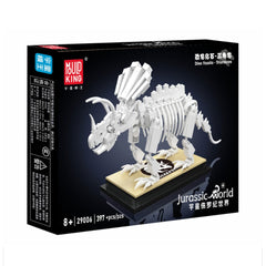 A Photo Of Mould King Triceratops Dinosaur Fossil Building Toy Set - 397 Pieces - 29006