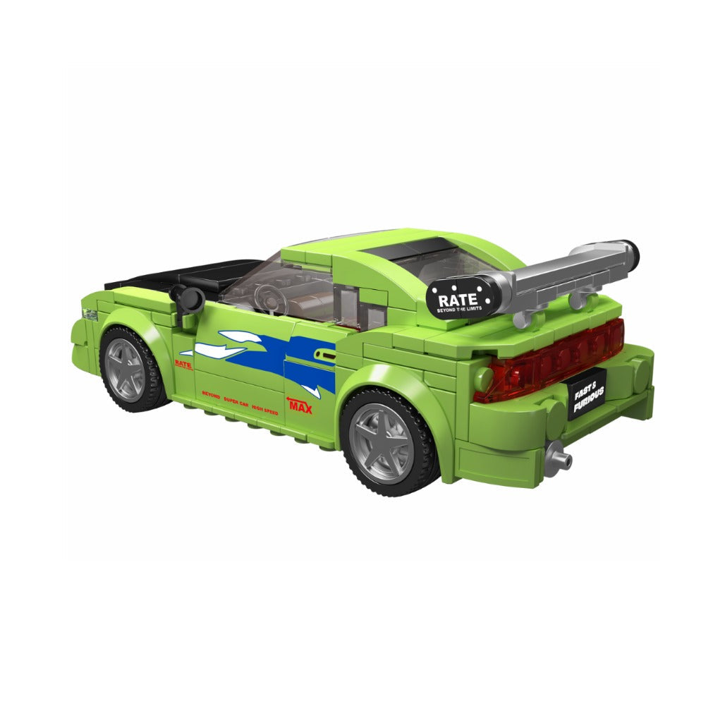 A Photo Of Mould King 27033S Eclipse GS Green Model Car Building Toy Set - 390 Pieces - 27033