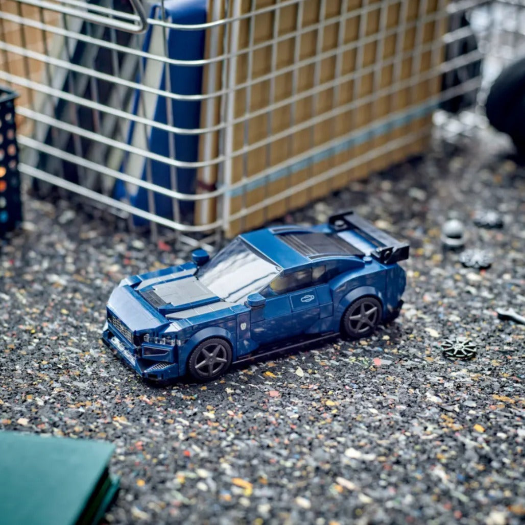 A Photo Of LEGO Speed Champions Ford Mustang Dark Horse Sports Car 344 Pieces - 76920