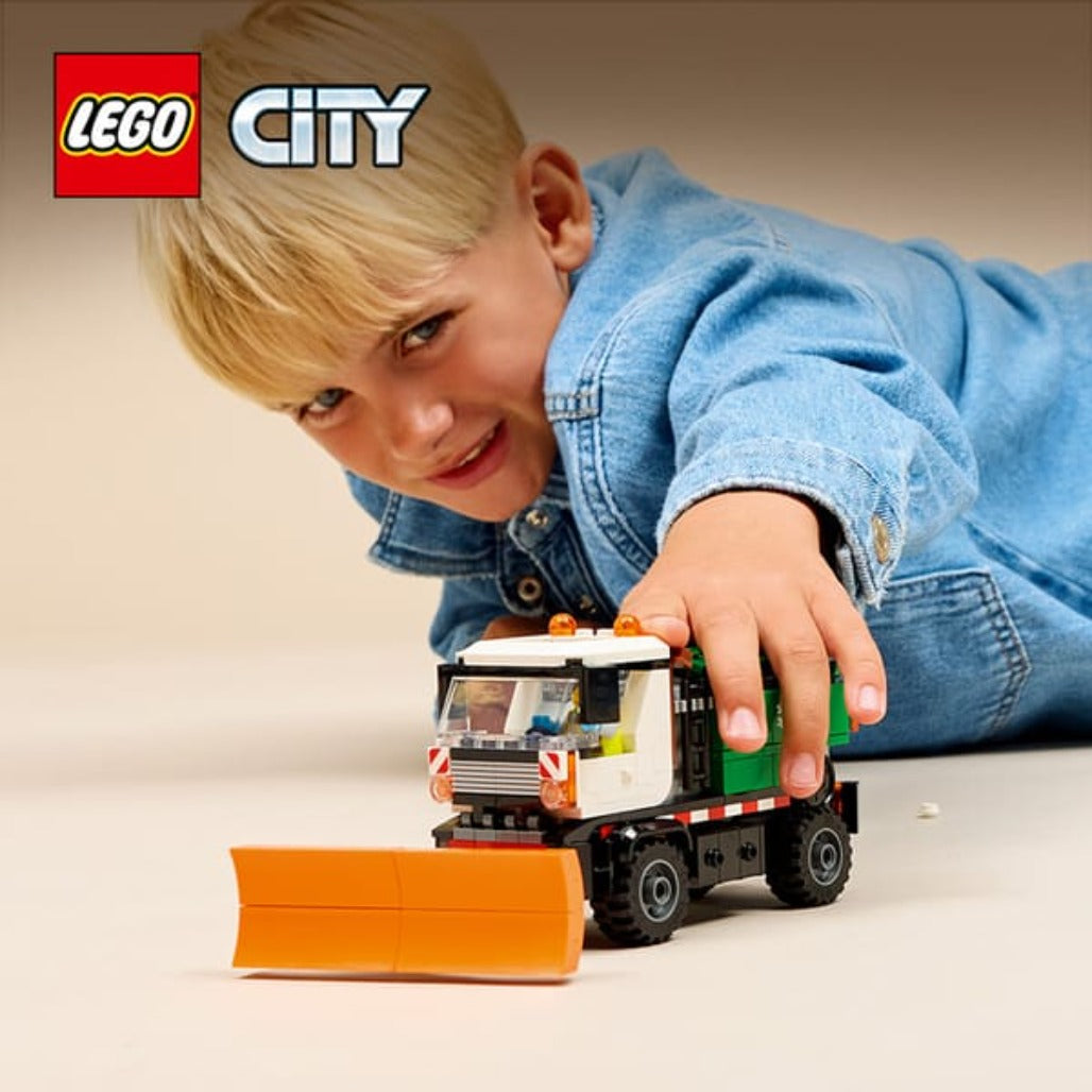 A Photo Of LEGO Snowplow - 263 Pieces - 60490