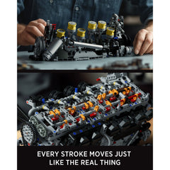 A Photo Of Nifeliz L6 Engine Building Set - 2820 Pieces - NF10316