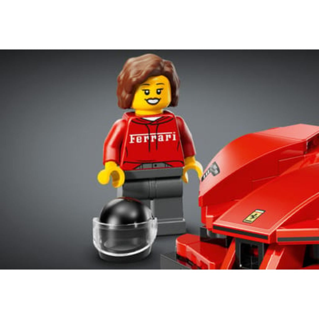 A Photo Of LEGO Ferrari SF90 XX Stradale Sports Car - 339 Pieces - 77254