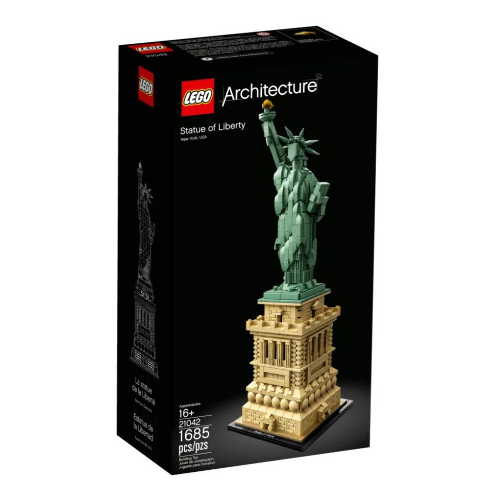 A Photo Of LEGO Architecture Statue of Liberty 1685 Pieces - 21042