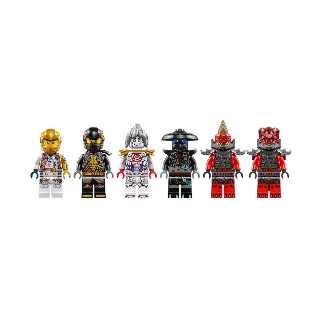 A Photo Of LEGO Ninjago Zane's Ultra Combiner Mech 1187 Pieces - 71834