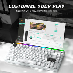 A Photo Of Attack Shark R85 HE - 75% Wired Mechanical Gaming Keyboard