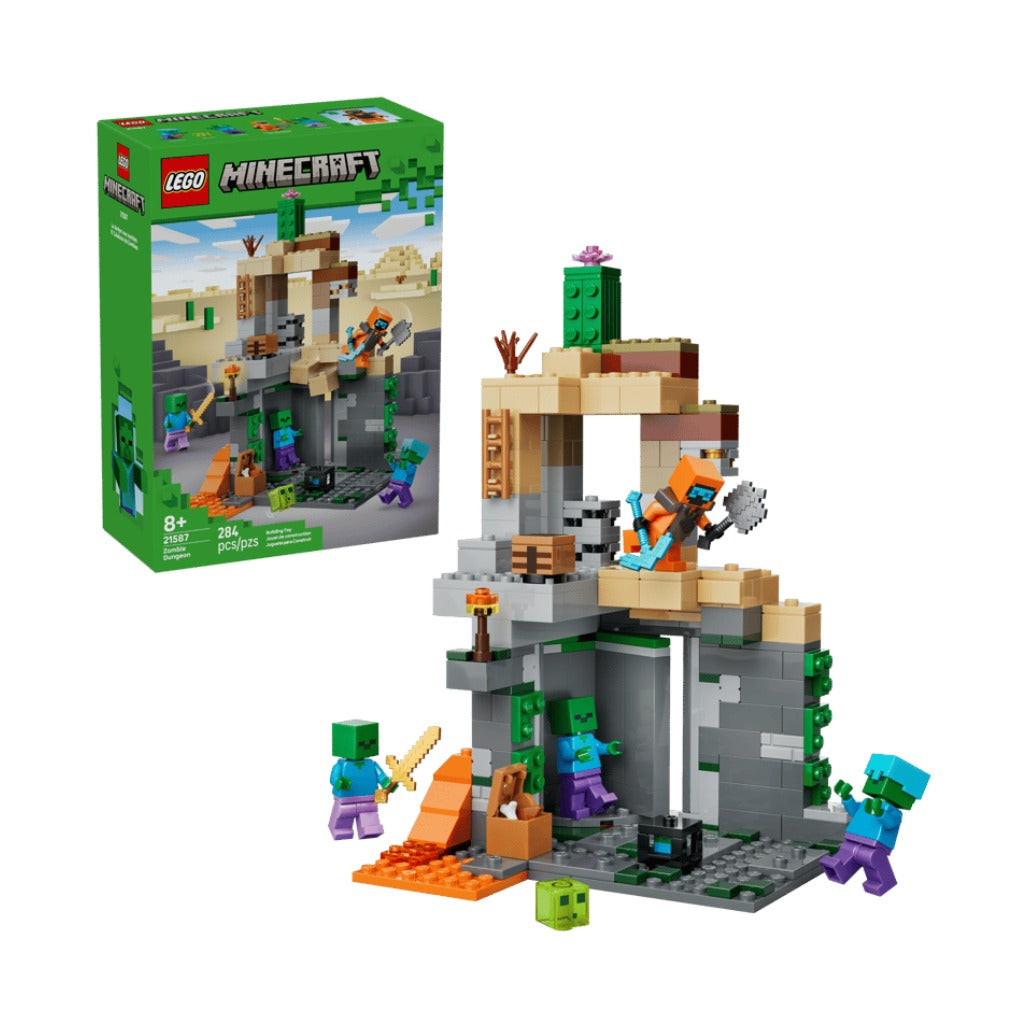 A Photo Of LEGO Zombie Dungeon - 284 Pieces - 21587