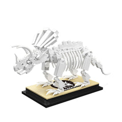 A Photo Of Mould King Triceratops Dinosaur Fossil Building Toy Set - 397 Pieces - 29006